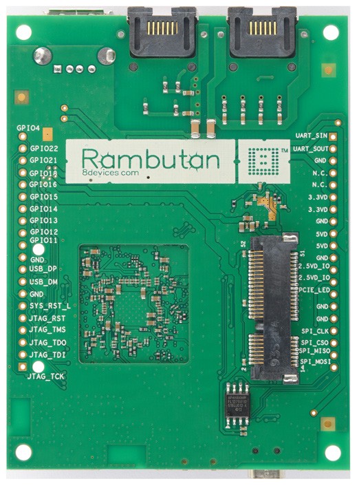 Rambutan Dev Board Bottom